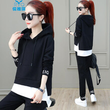 儒雅琪（RUYAQI） 純色，字母 口袋，拼接，開衩，立體剪裁，拼色，立體裝飾 連衣裙