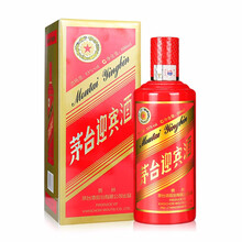 紅色瓶裝茅臺酒