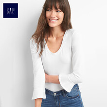 GAP 深V款 短袖 T恤 女 圓領(lǐng)