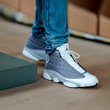 耐克（NIKE）籃球鞋414571-016（霧霾灰白） 44.5