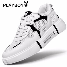 花花公子（PLAYBOY）男士白黑(網(wǎng)面款) 40