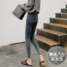 百搭全棉牛仔褲，微胖女生的福音