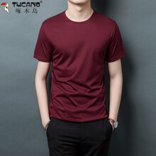 啄木鳥(niǎo)（TUCANO） 短袖 男士T恤 ZLT19308酒紅色 