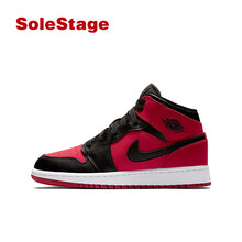 耐克（NIKE）籃球鞋554724-610黑紅色男款 