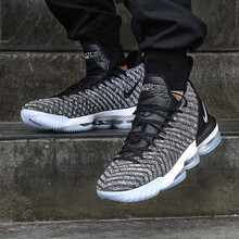 耐克（NIKE）籃球鞋奧利奧黑白AO2595-006 