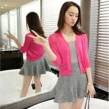 純棉印花毛衣，微胖妹子的好選擇