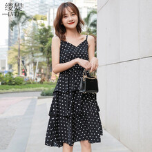 縷媞（LVTI） 圓點 波點 連衣裙