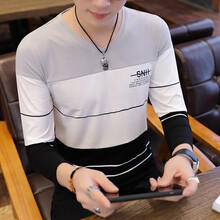 南極人（Nanjiren） 長(zhǎng)袖 男士T恤 98026上灰色 XL，L，XXXL，M，XXL