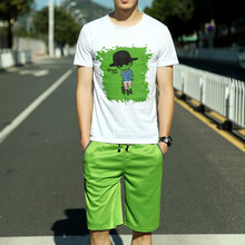 賓榮（binrong） 短袖 男士T恤 綠色 