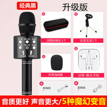 小馳  手持 麥克風(fēng) 酷炫黑+防發(fā)噴麥套+收納包（升級(jí)版 ）