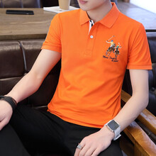 賓加迪（BINJIADI） 短袖 男士T恤 1813橙 