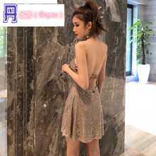 亮片小禮服裙