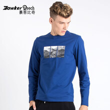 豪客比奇（Hawker Beech） 長袖 男士T恤 藍(lán)色 S，XL，XS，L，M，XXL