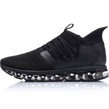 李寧（LI-NING）跑步鞋117-3標準黑/冷檀黑 