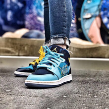 耐克（NIKE）籃球鞋F(xiàn)LY冰藍鴛鴦BV7446-400 