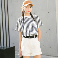 橫條紋清新女衣