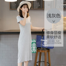 蕭蕭布落 純色 條紋，立體裁剪 連衣裙