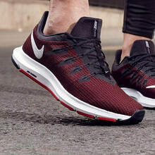 耐克（NIKE）跑步鞋AA7403-004/酒紅色主推款 42