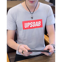 芊旻 短袖 男士T恤 TX-109灰色 