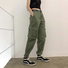 高腰寬松哈倫褲，拯救你的臉
