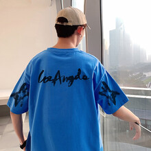 杰梵歐（jiefanou） 短袖 男士T恤 GA1092藍色 