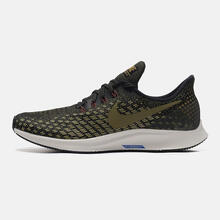 耐克（NIKE）跑步鞋942851-011黑+橄欖綠+泥炭鮮黃+淺骨灰 