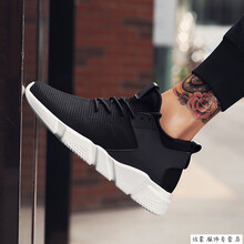 鱷魚(yú)恤（CROCODILE）男士黑色(8CM增高) 41