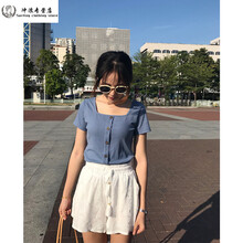 純色短袖，打造活力女神