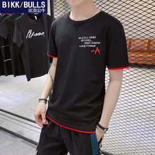 比克公牛（BIKKBULLS） 短袖 男士T恤 2006黑色 