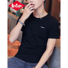 Lee Cooper 長袖 男士T恤 短袖黑色 