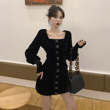 純色長裙，穿出你的小仙女