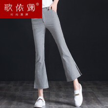 英倫黑白女式褲子