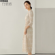 復(fù)古綁帶連衣裙，打造優(yōu)雅女神