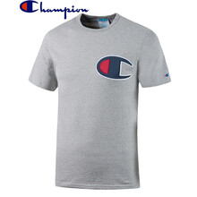 champion 短袖 男士T恤 中度灰色 