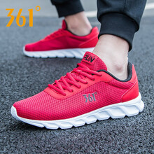 361度跑步鞋F(xiàn)1紅/烏黑色 