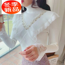 甜美小心機(jī)，高領(lǐng)毛衣打造少女風(fēng)