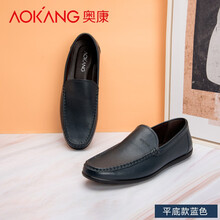 奧康（Aokang）男士平底藍色185439059 40