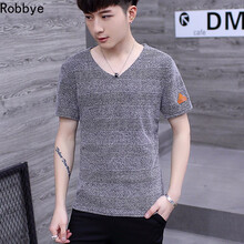 Robbye 短袖 男士T恤 灰色    