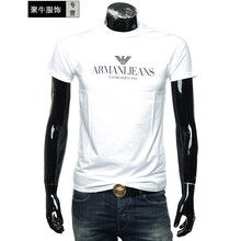 T ARMANI GIREDEARN 短袖 男士T恤 805白色 