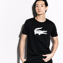 LACOSTE 短袖 男士T恤 258黑色 