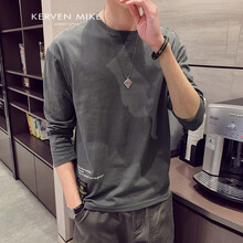 Kerven Mike 長(zhǎng)袖 男士T恤 深灰 