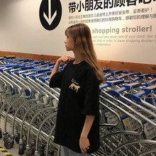 元素,新款,女生,樣式,流行,趨勢,短袖,黑色