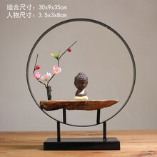 精致實(shí)木擺件，裝點(diǎn)客廳的藝術(shù)感