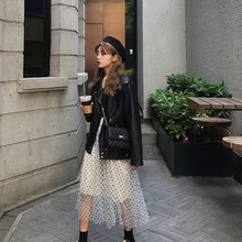 網(wǎng)紗半身裙，微胖女孩的美麗選擇