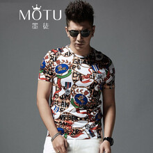 墨徒（MOTU） 短袖 男士T恤 白色 