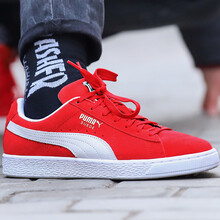 彪馬（PUMA）板鞋352634-65/鮮紅色 