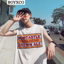 BOYXCO 無袖 男士T恤 BX11白 