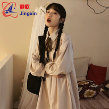 翻領(lǐng)連衣裙，打造優(yōu)雅女神范