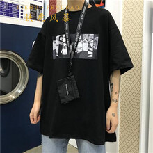 鐵虎風(fēng)暴（TIEHUFENGBAO） 短袖 男士T恤 曉（黑色） 