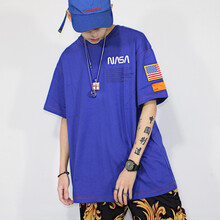 allseeingeye 短袖 男士T恤 藍色 